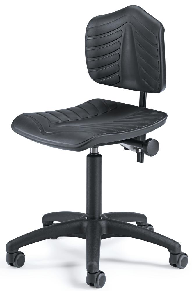 Arbeitsstuhl TEC 7540 | Fußkreuz mit Rollen