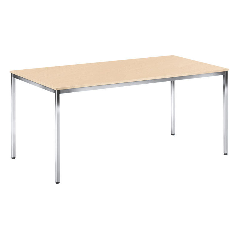 Konferenztisch BASE-MODUL | Buchedekor | 1600 | 800 | Rechteck