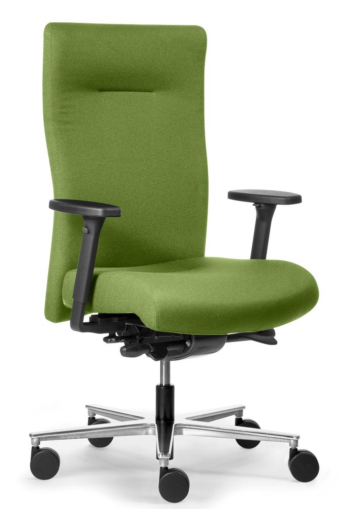 XXL Bürostuhl DV BIG PLUS BS 200 mit Armlehnen | Grün