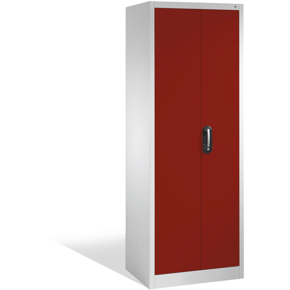 Universalschrank SYSTEM ERGO-LOCK | Rubinrot RAL 3003 | 800 | 500