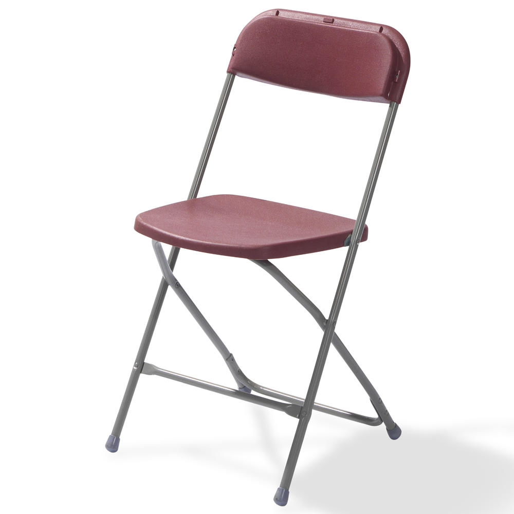 Klapp-/Stapelstuhl NAVA DV | Rot | Alusilber