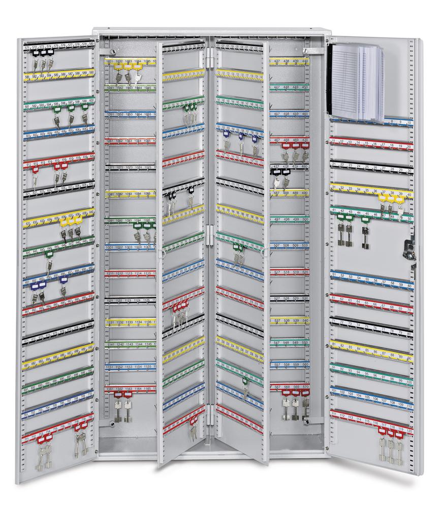 Schlüsselschrank mit 780 Haken | zweitürig | 780