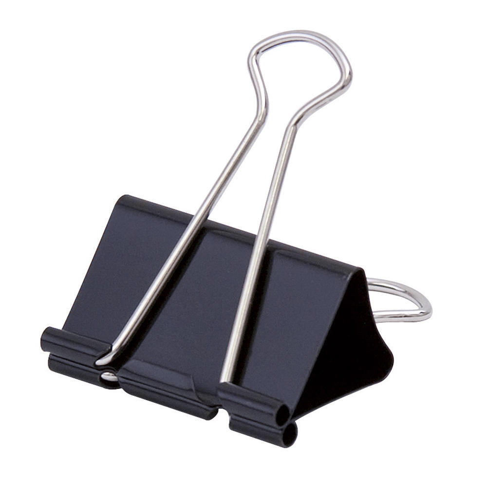 Soennecken Foldbackklemmer 1564 24x12mm schwarz 12
