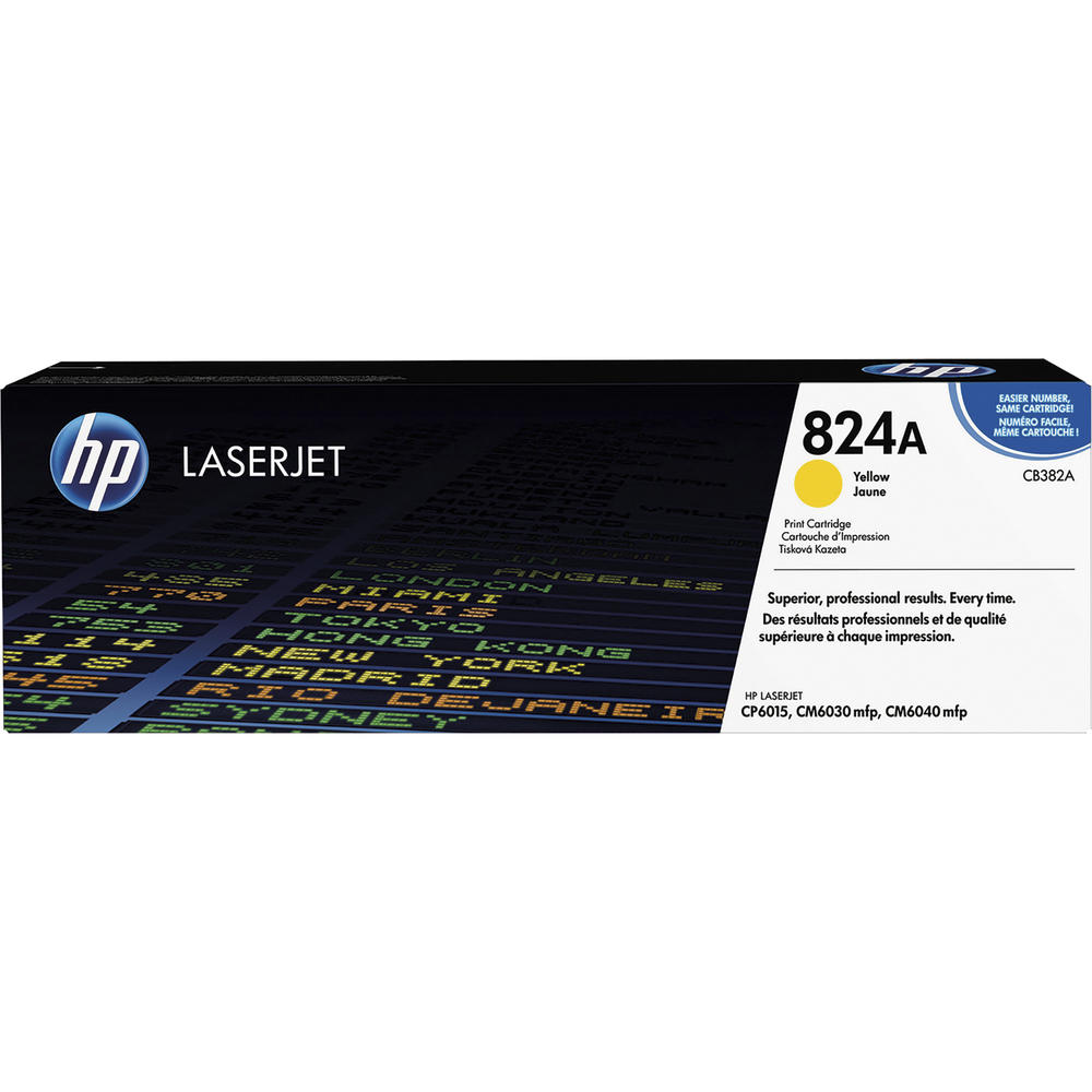 HP Toner CB382A 824A 21.000Seiten gelb
