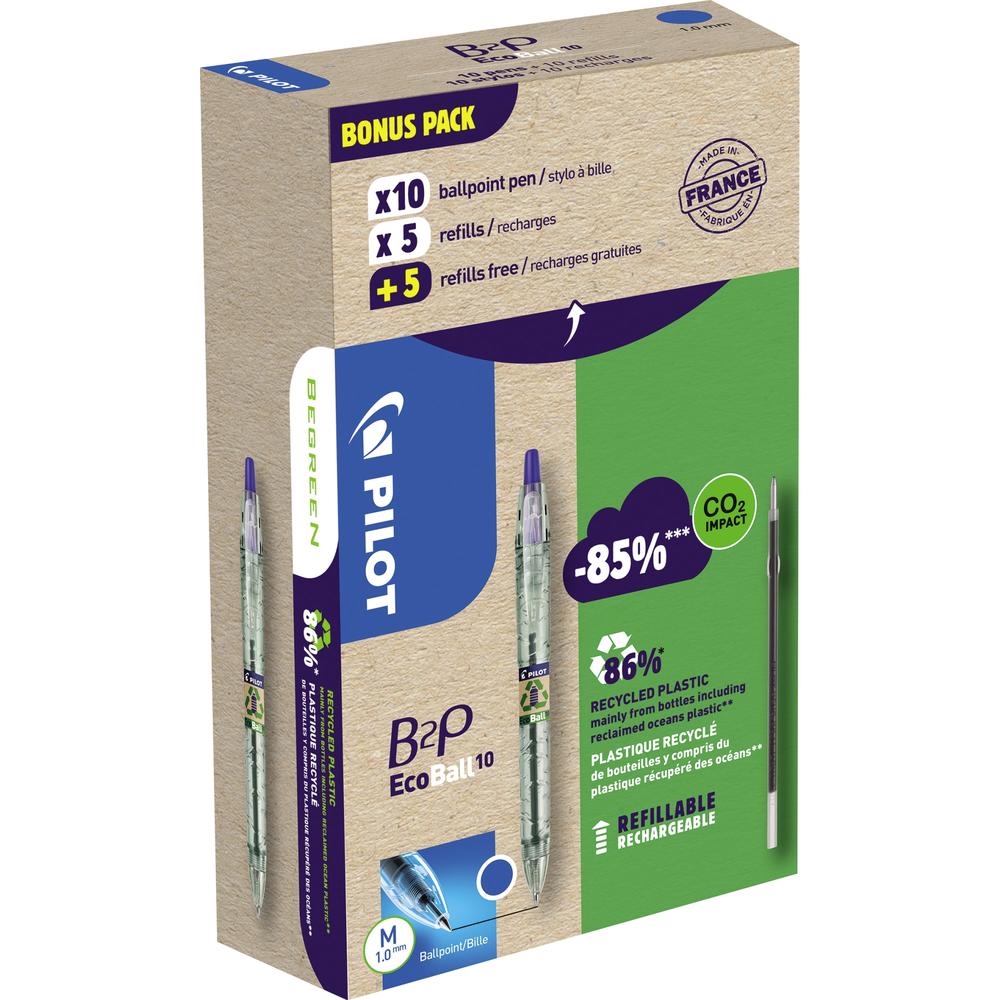 PILOT Kugelschreiber B2P Ecoball Set