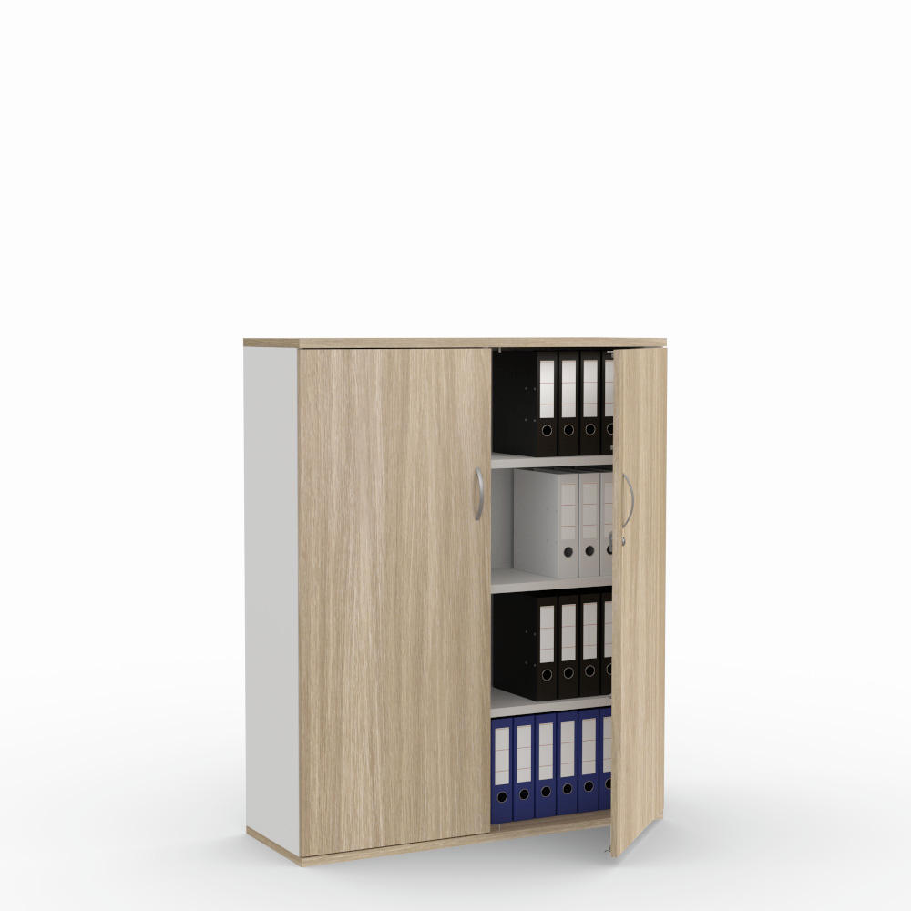 Flügeltürenschrank PROFI Bicolour | 1200 | Türanschlag Mitte