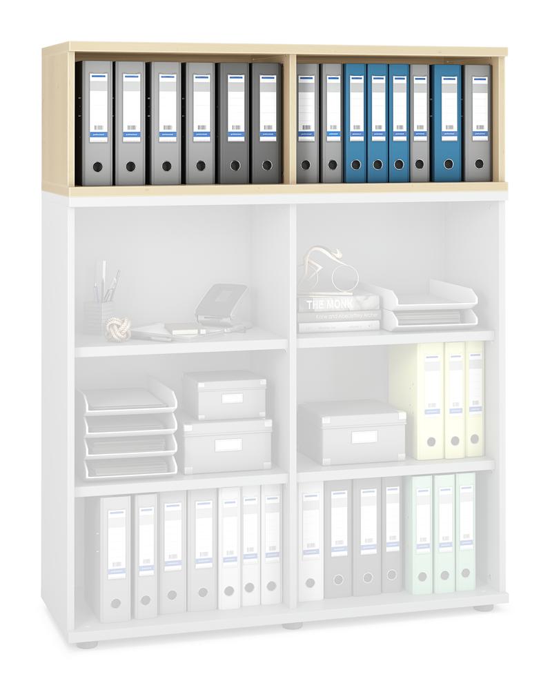Aufsatzregal PROFI MODUL | Ahorndekor | 1200