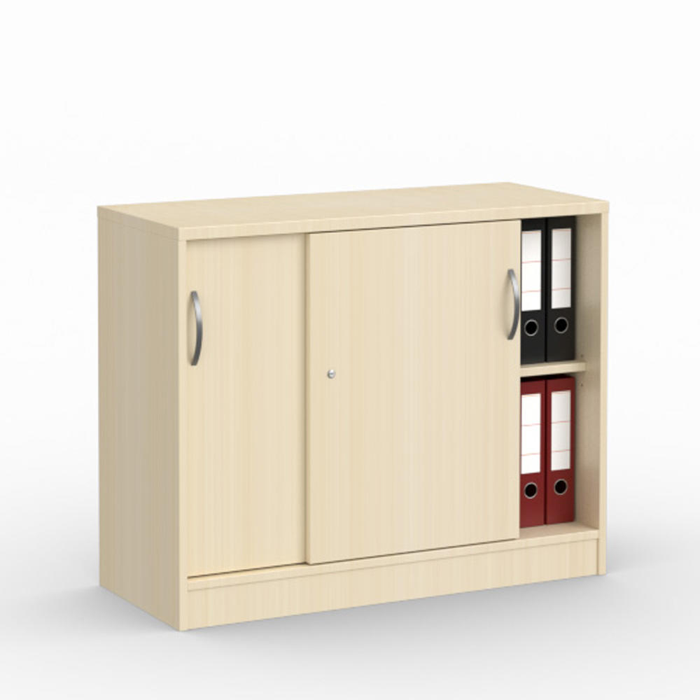 Schiebetürenschrank MULTI MODUL | Ahorndekor | 1000 | ohne Garderobe | 805 mm (2 OH)