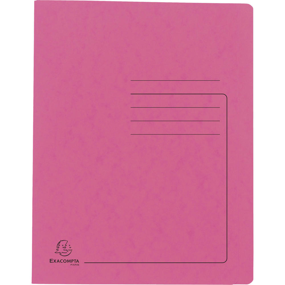 Exacompta Schnellhefter 39987E DIN A4 Karton rosa