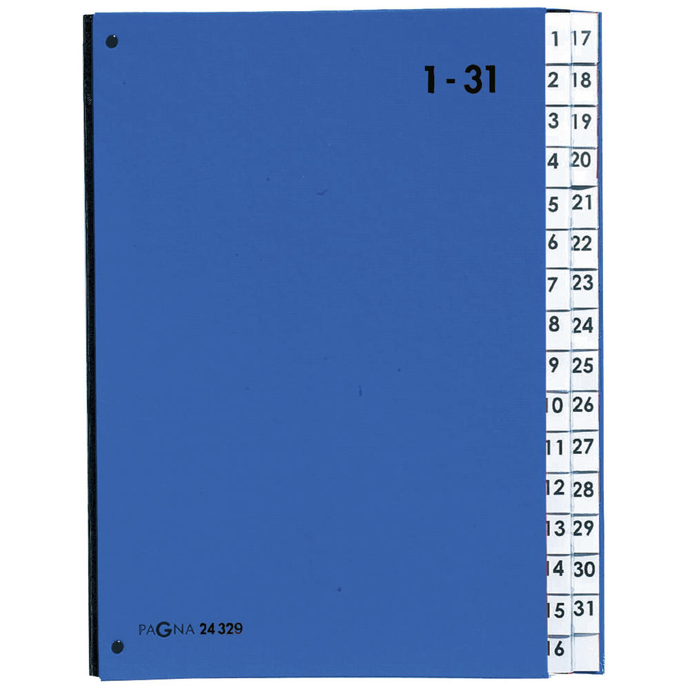 PAGNA Pultordner 24329-02 DIN A4 1-31 32Fächer