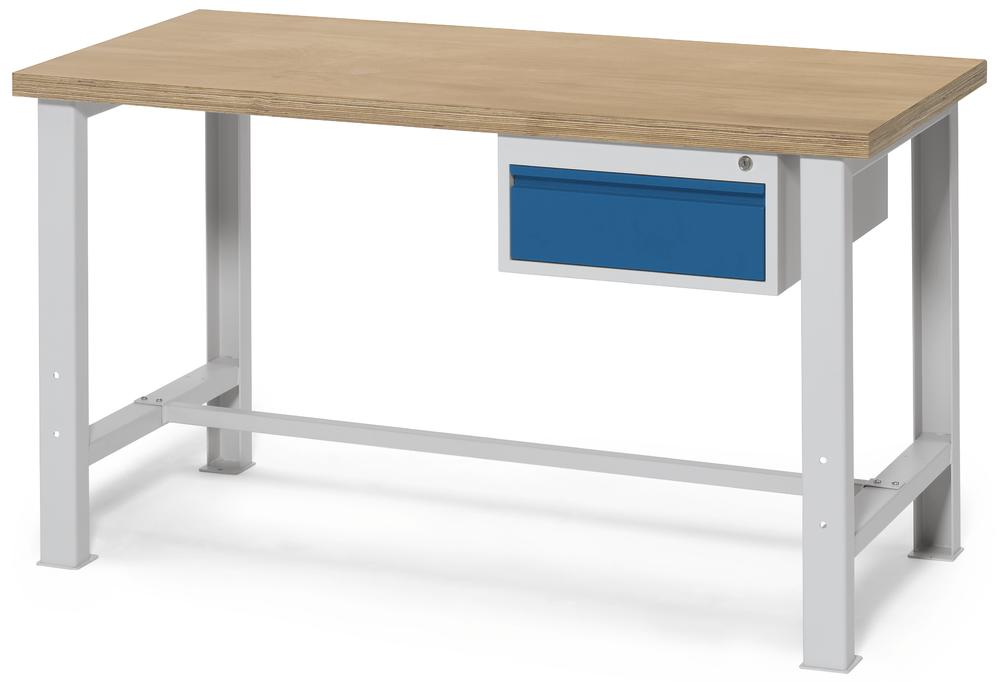 Werkbank-Komplettangebot 2 WS PROFI SYSTEM | 1500 | Buche-Multiplex-Platte