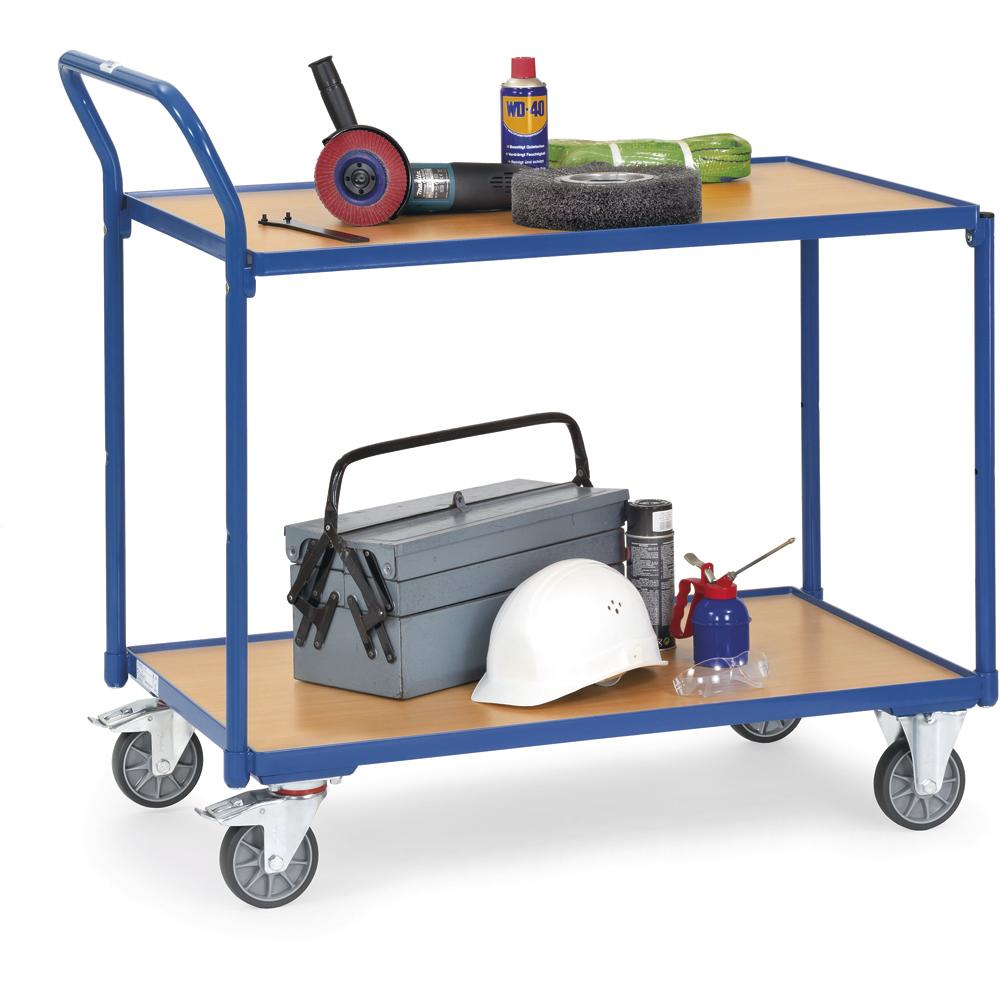 Leichte Tischwagen 300 kg, mit 2 Böden
