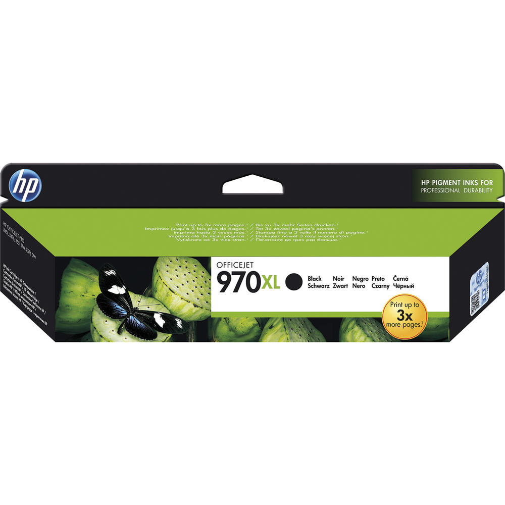 HP Tintenpatrone CN625AE 970XL 9.200Seiten schwarz