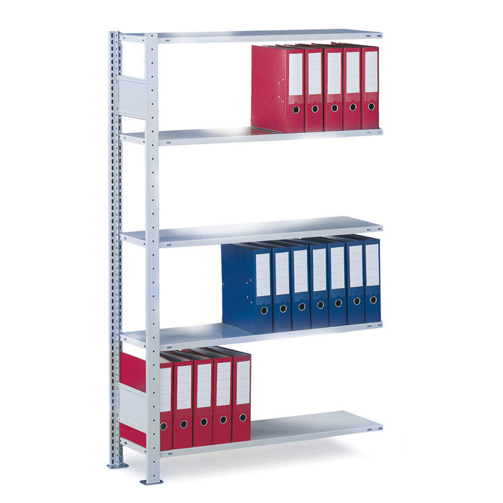 Steckregal ST 3000 - Anbauregal | Verzinkt | 1800 | ohne Anschlagleiste | 1000 | einseitige