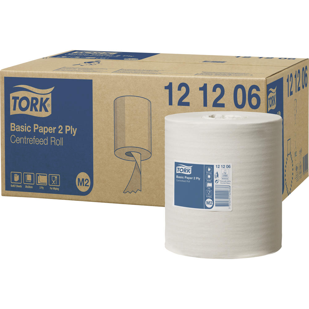 Tork Handtuchrolle M2 121206 160mx20cm 2lagig ws 6