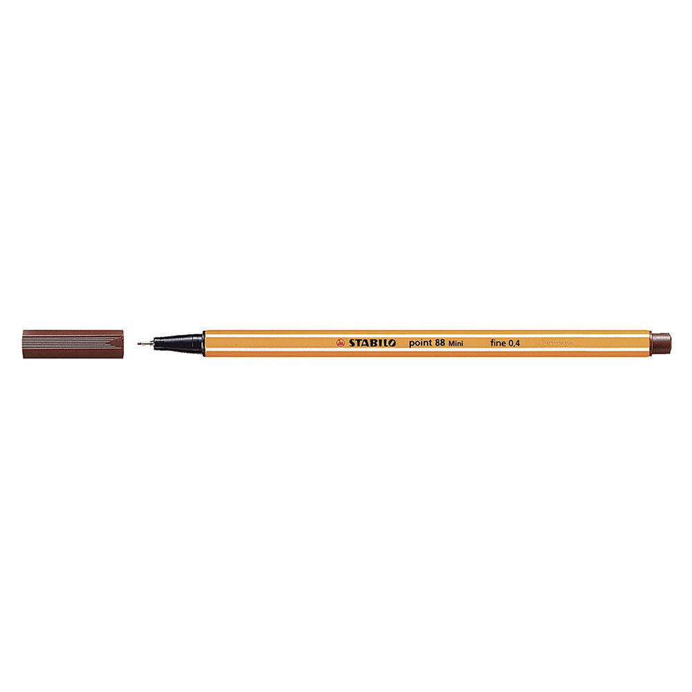 STABILO Fineliner point 88 88/45 0,4mm braun