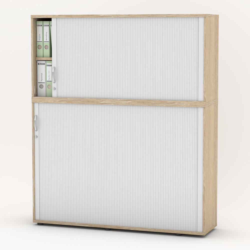 Rollladen-Aufsatzschrank PROFI MODUL | Eiche hell | 1600 | 780 mm (2 OH)