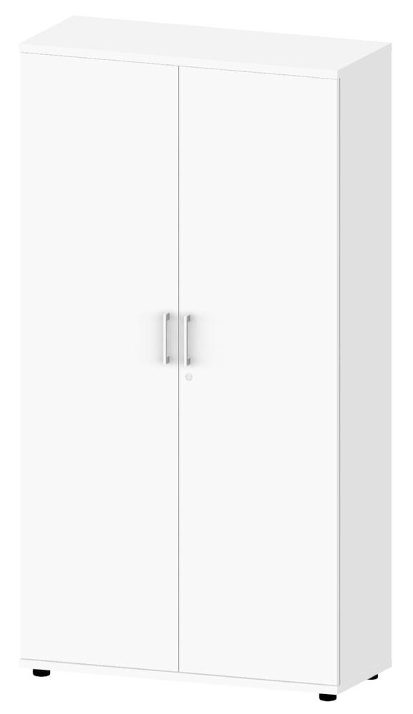Flügeltürenschrank DELUXE | Weiß | 1000 | 1890 mm (5 OH)