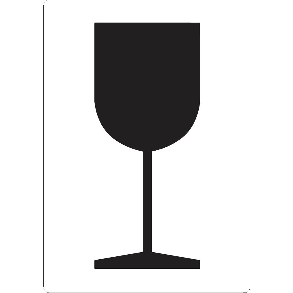 DR-Label Versandetikett DR472S0710 Glas 74x105mm