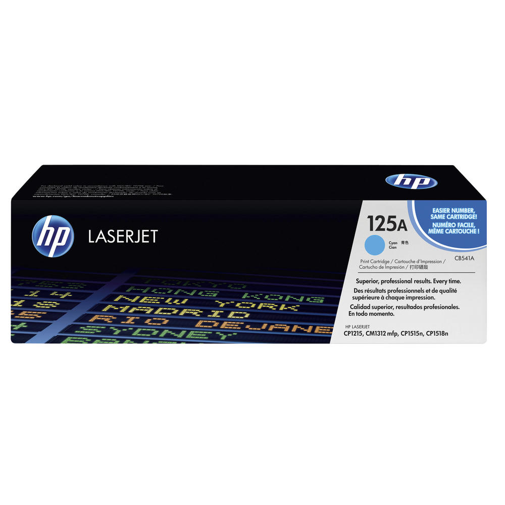 HP Toner CB541A 125A 1.400Seiten cyan