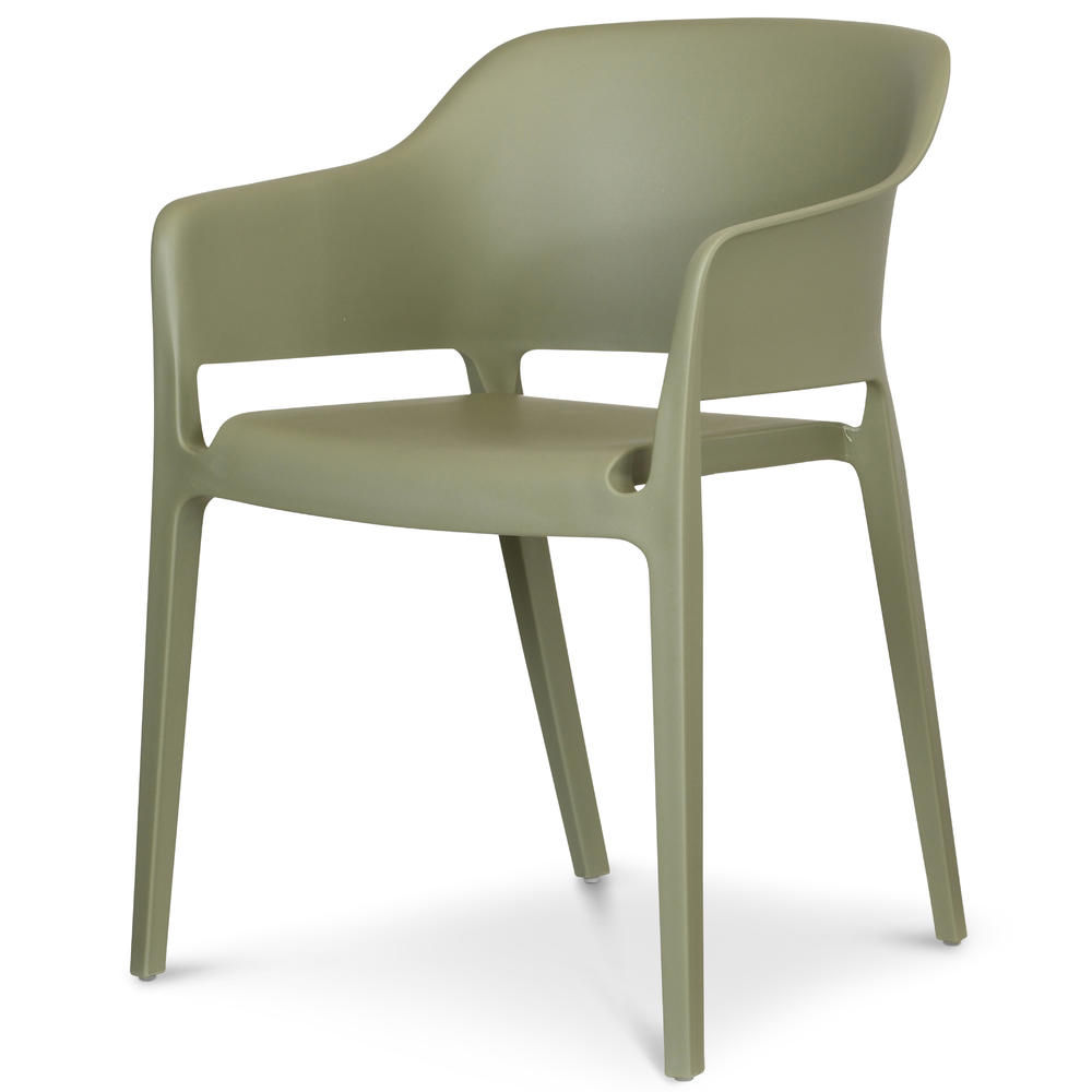 Stapel-/Schalenstuhl IBIZA PRO | Grün