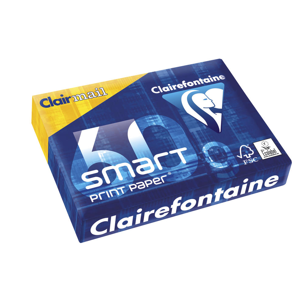 Clairefontaine Kopierpapier 1929C DIN A4 60g weiß