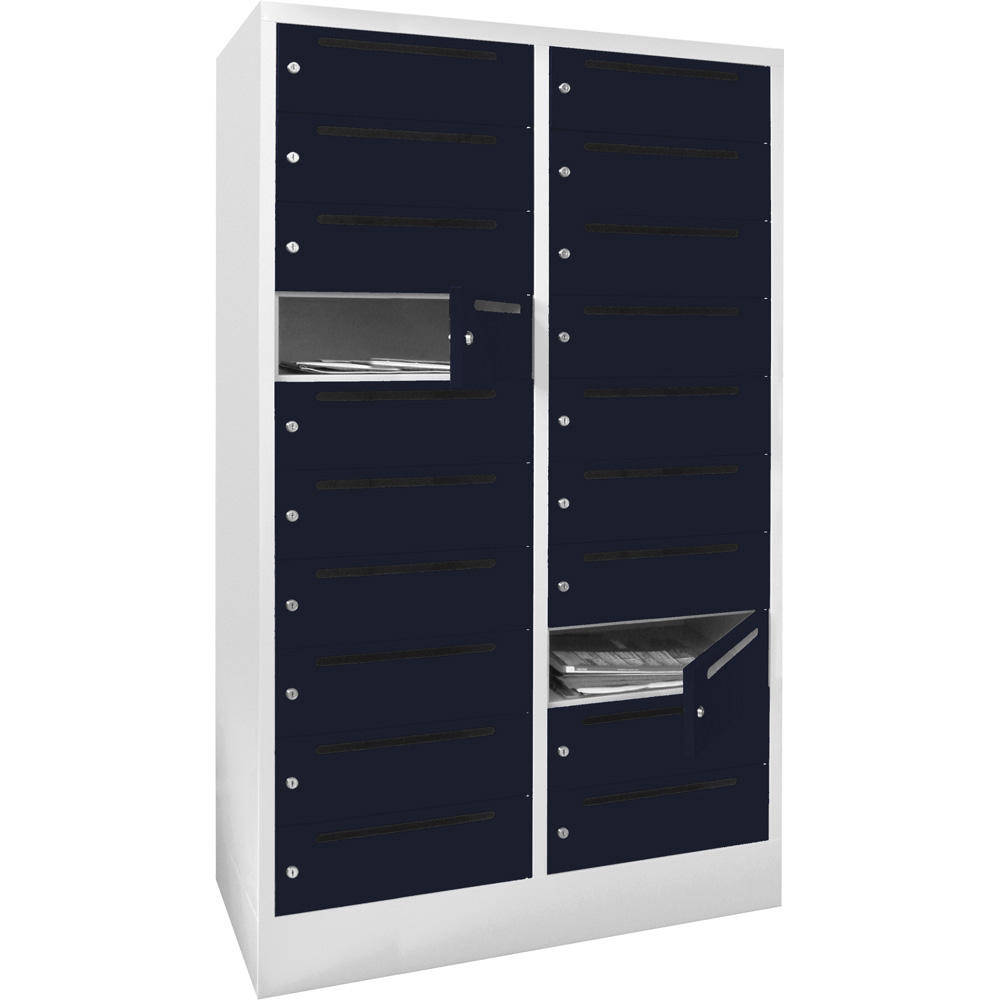 Postverteilerschrank | Anthrazitgrau RAL 7016 | 400 | 20