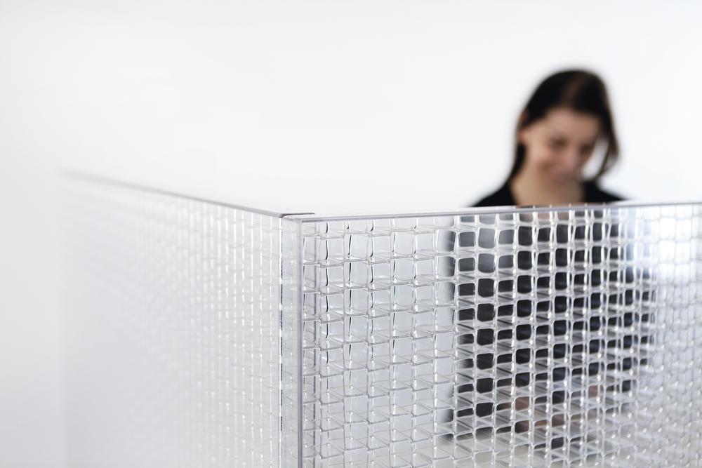 Scharnier, transparent