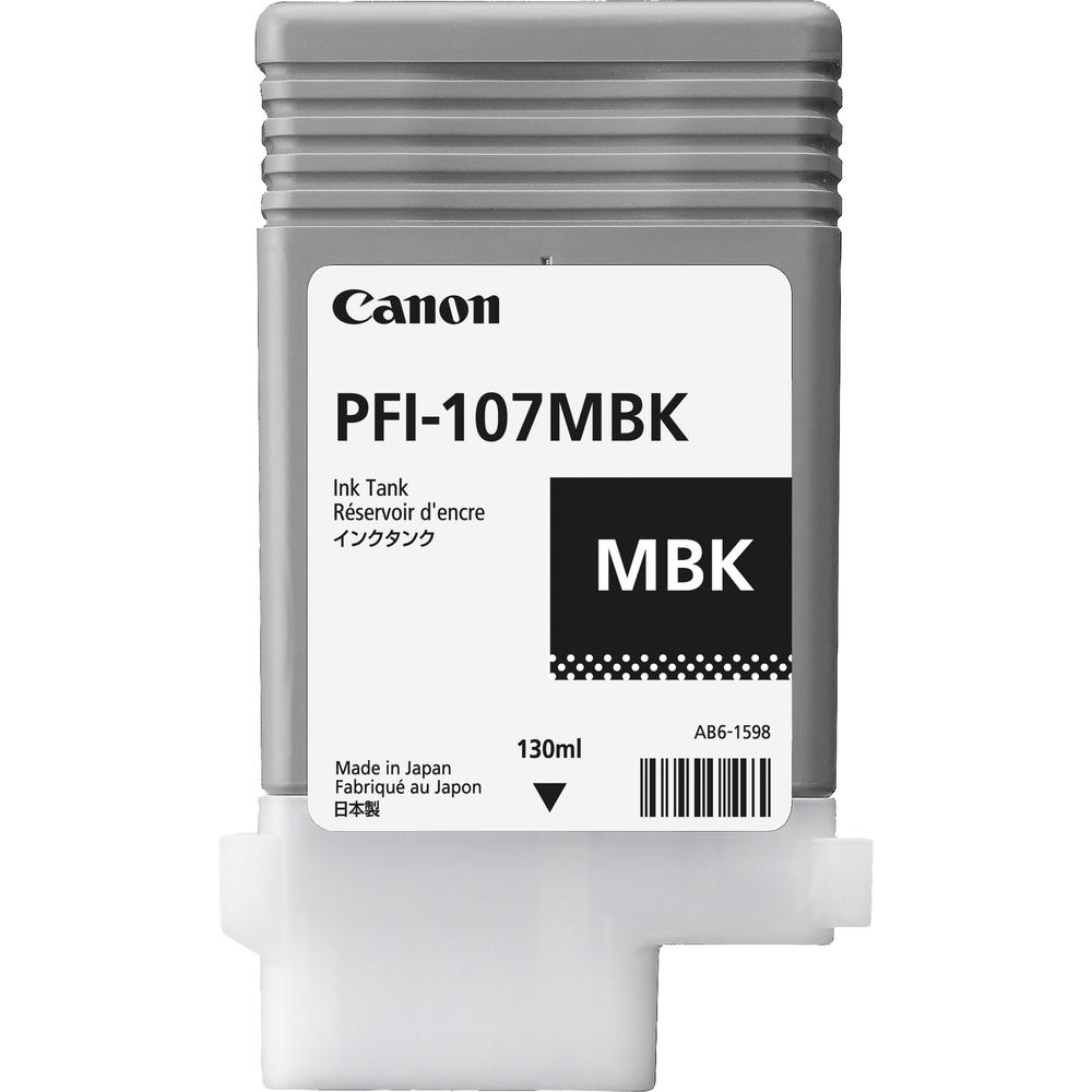 Canon Tintenpatrone 6704B001 PFI107MBK 130ml matt