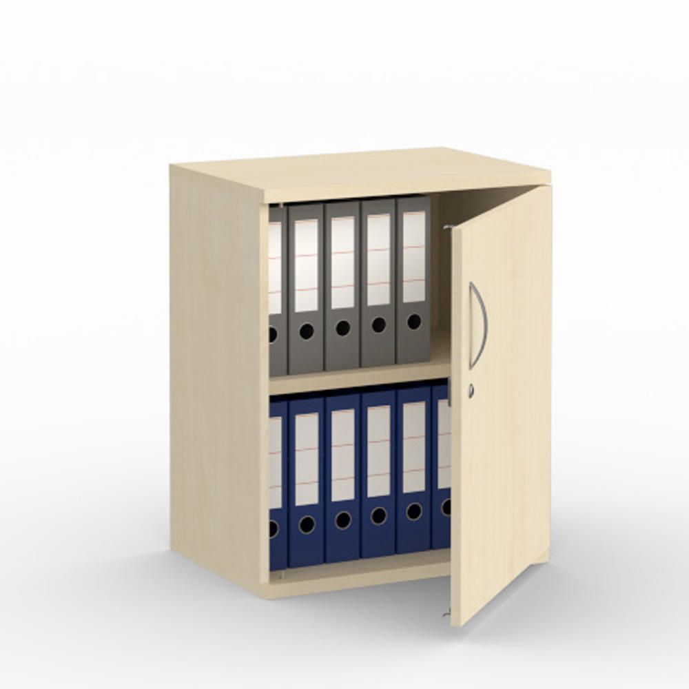 Flügeltürenschrank PROFI MODUL | Ahorndekor | 600 | Türanschlag rechts