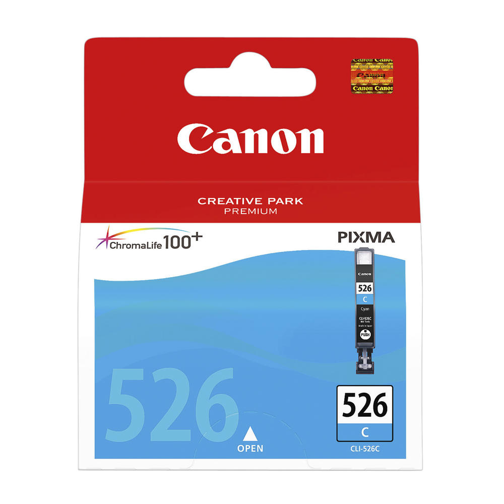 Canon Tintenpatrone 4541B001 CLI526C 9ml cyan