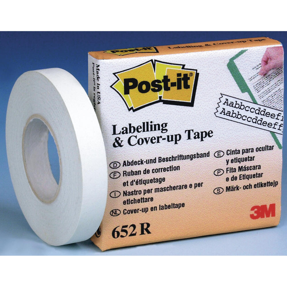 Post-it Abdeckband 652R 8mmx17,7mm weiß