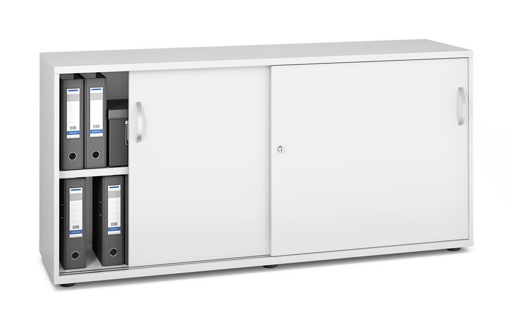 Schiebetürenschrank MULTI MODUL-PRO | Weiß | 1600 | 780 mm (2 OH)