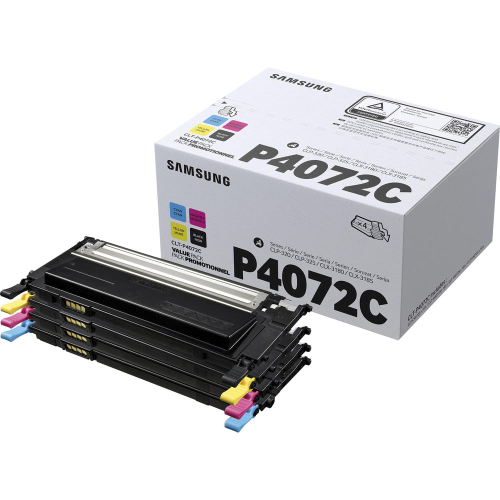 Samsung Toner CLT-P4072C sw/c/m/y 4 St./Pack.