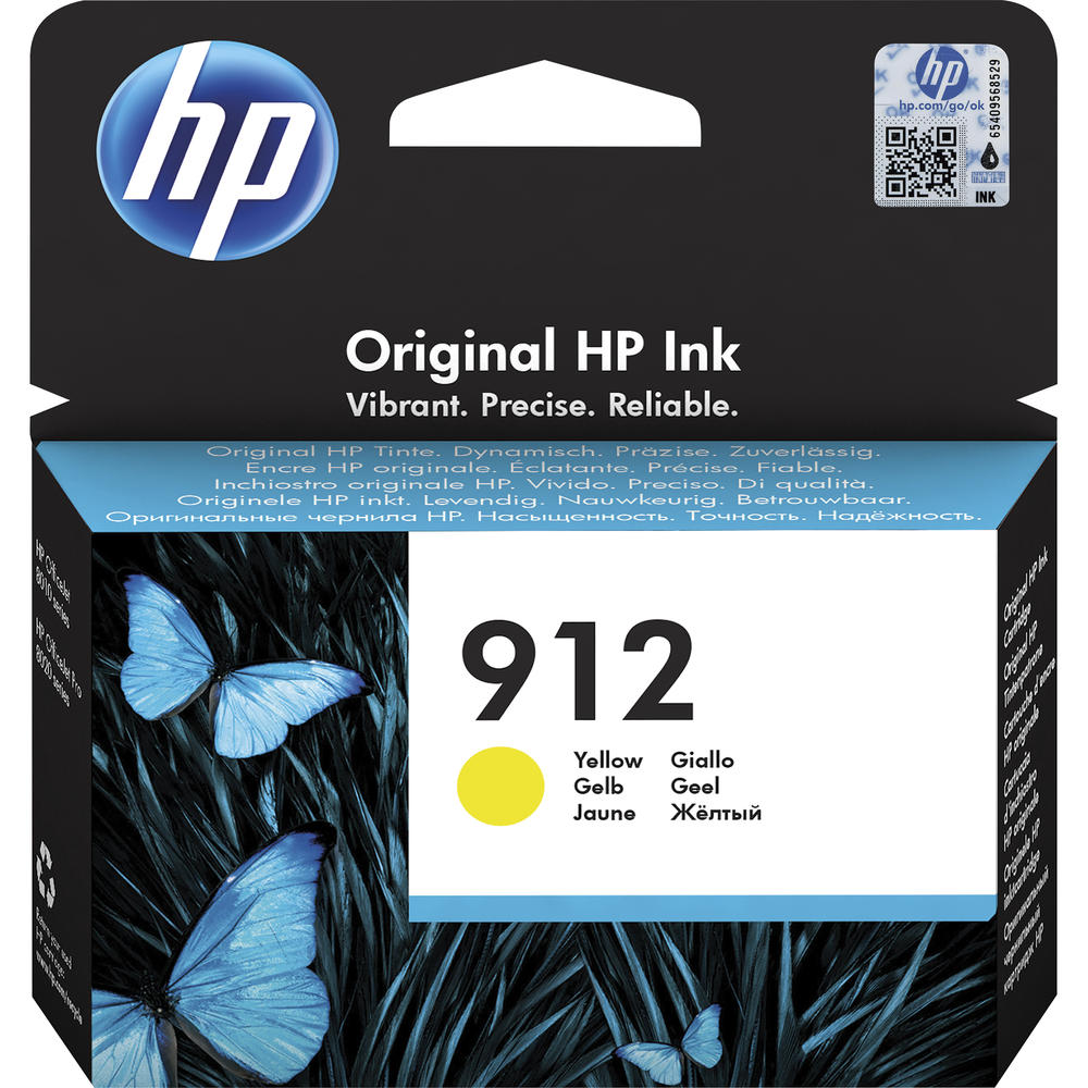 HP Tintenpatrone 3YL79AE 912 315Seiten gelb