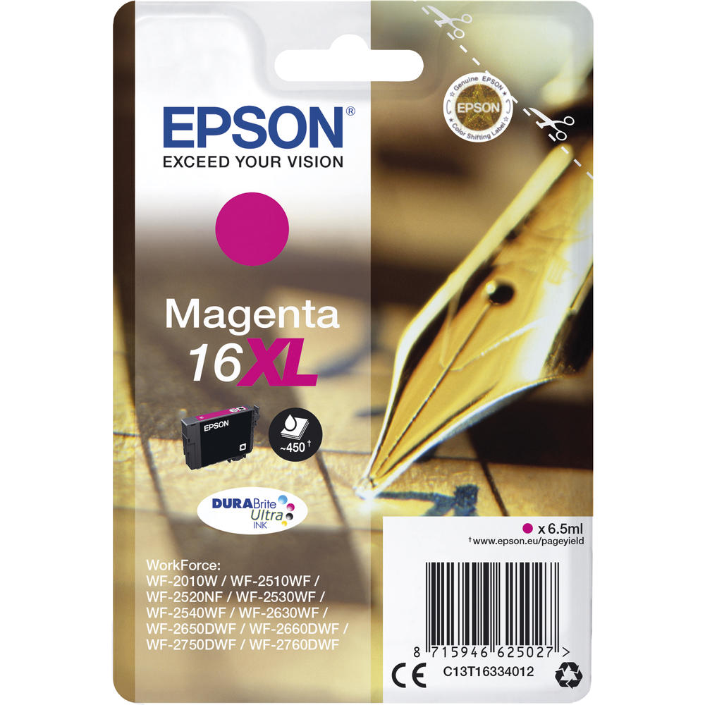 Epson Tintenpatrone C13T16334012 6,5ml magenta