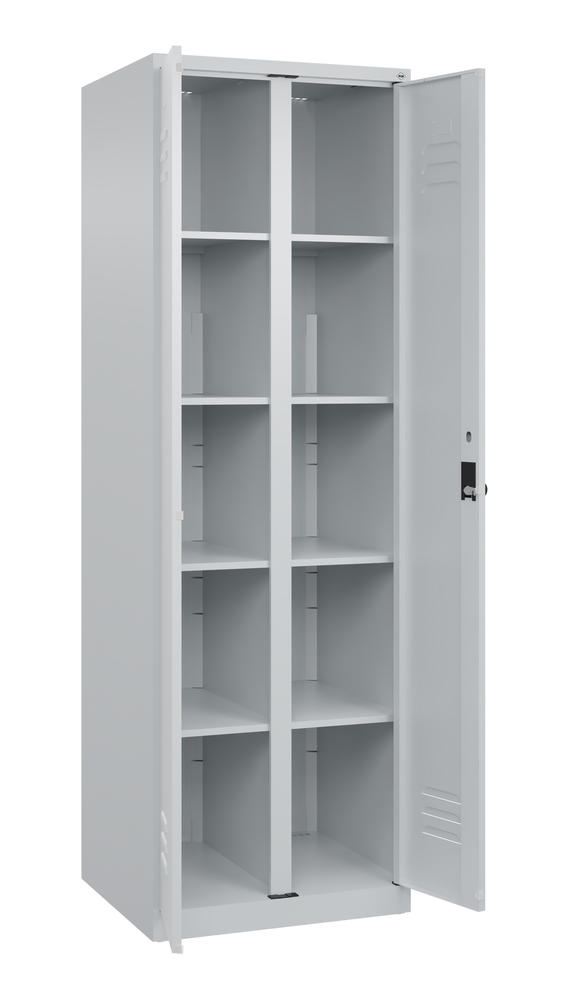 Material- und Lagerschrank, bodenstehend | Lichtgrau RAL 7035 | Bodenstehend | Lichtgrau RAL 7035 | 300