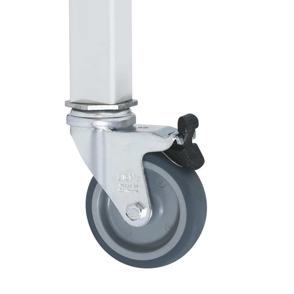 Rollensatz f. Arbeitstisch System VK3060 Gestell 1