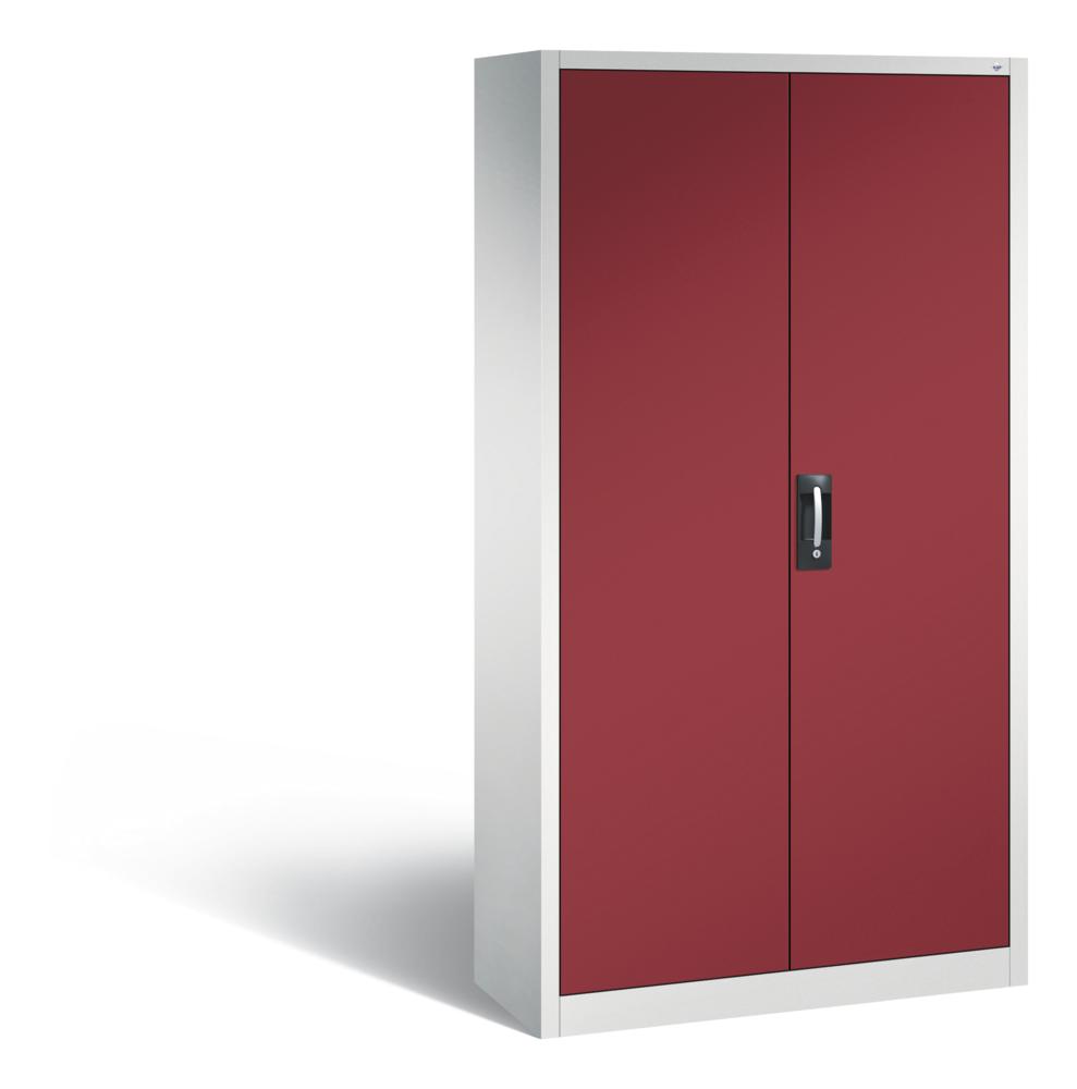 Magazinschränke Ergo-Lock | Rubinrot RAL 3003 | 1000 | 420 | 20 x Größe 4 rot, 20 x Größe 4 blau