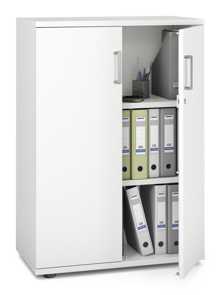Flügeltürenschrank MULTI MODUL-PRO | Weiß | 800 | 1140 mm (3 OH)