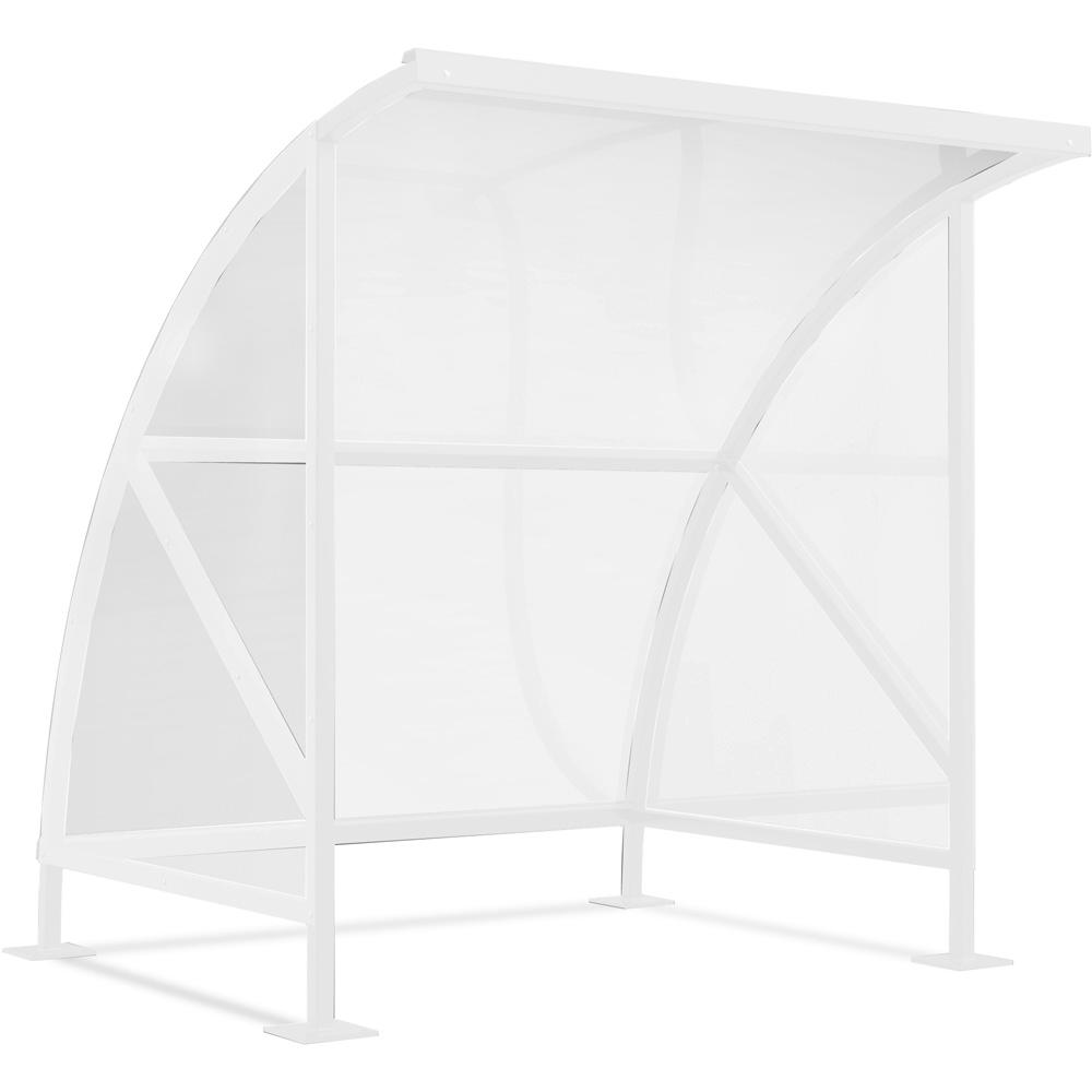 Überdachungsystem Bamberg | Weiß RAL 9016 | 2090