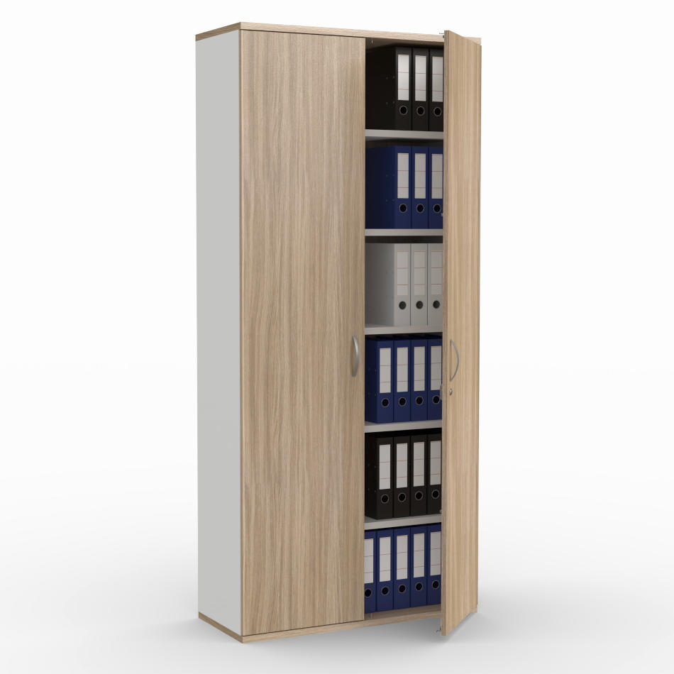 Flügeltürenschrank PROFI Bicolour | 1000 | Türanschlag Mitte