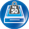 Schubladentraglast bis 50 kg Schubladentraglast bis 50 kg