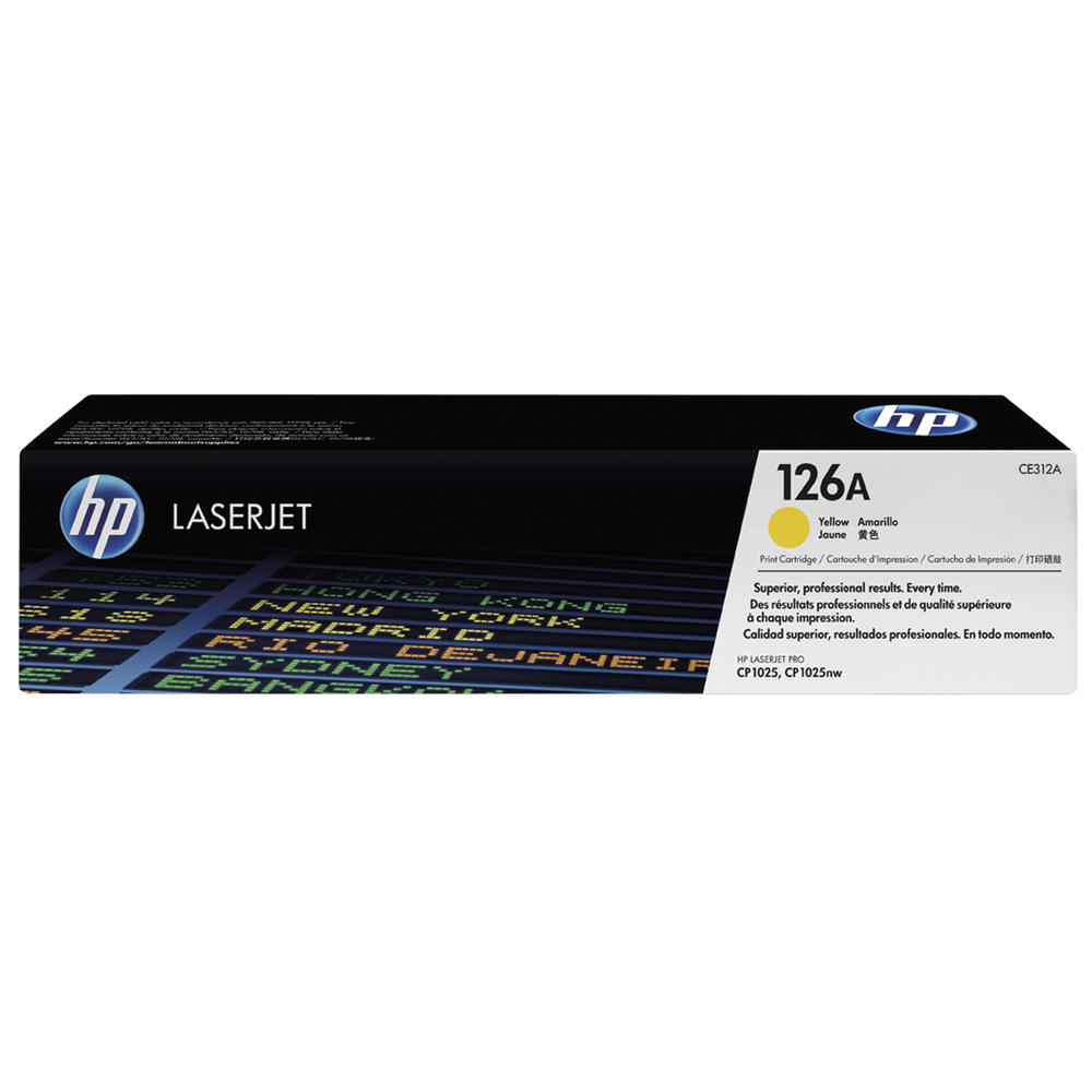 HP Toner CE312A 126A 1.000Seiten gelb