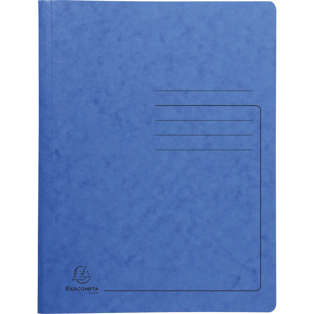 Exacompta Spiralhefter 240222E DIN A4 Karton blau