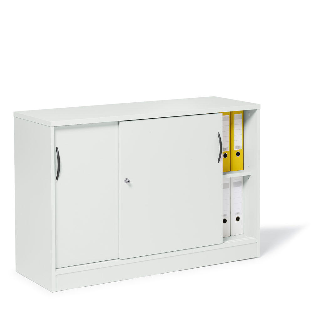 Schiebetürenschrank MULTI MODUL | Weiß | 1200 | ohne Garderobe | 805 mm (2 OH)