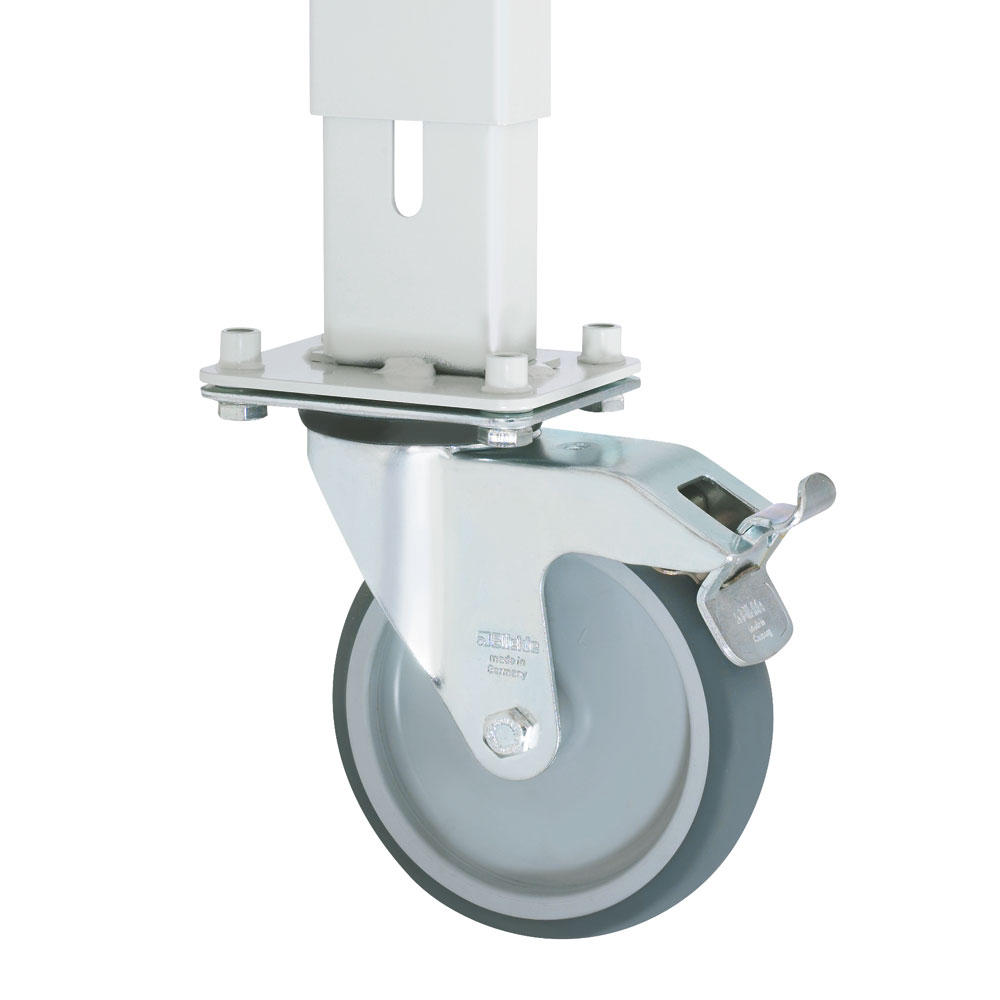 Rollensatz f. Arbeitstisch System VK3060 Gestell 2