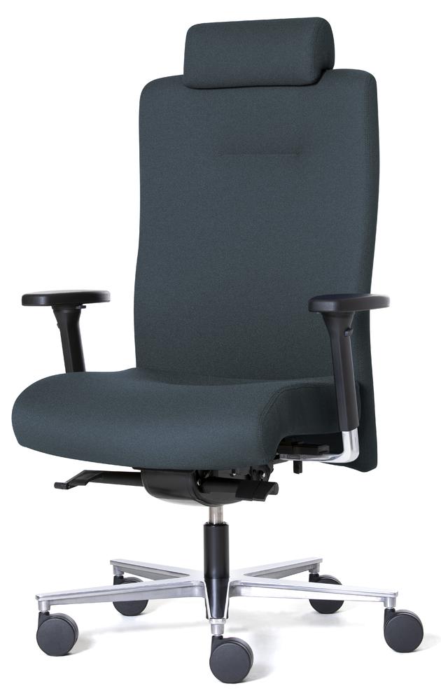 XXL Bürostuhl DV BIG PLUS BS200 mit Kopfstütze | Anthrazit