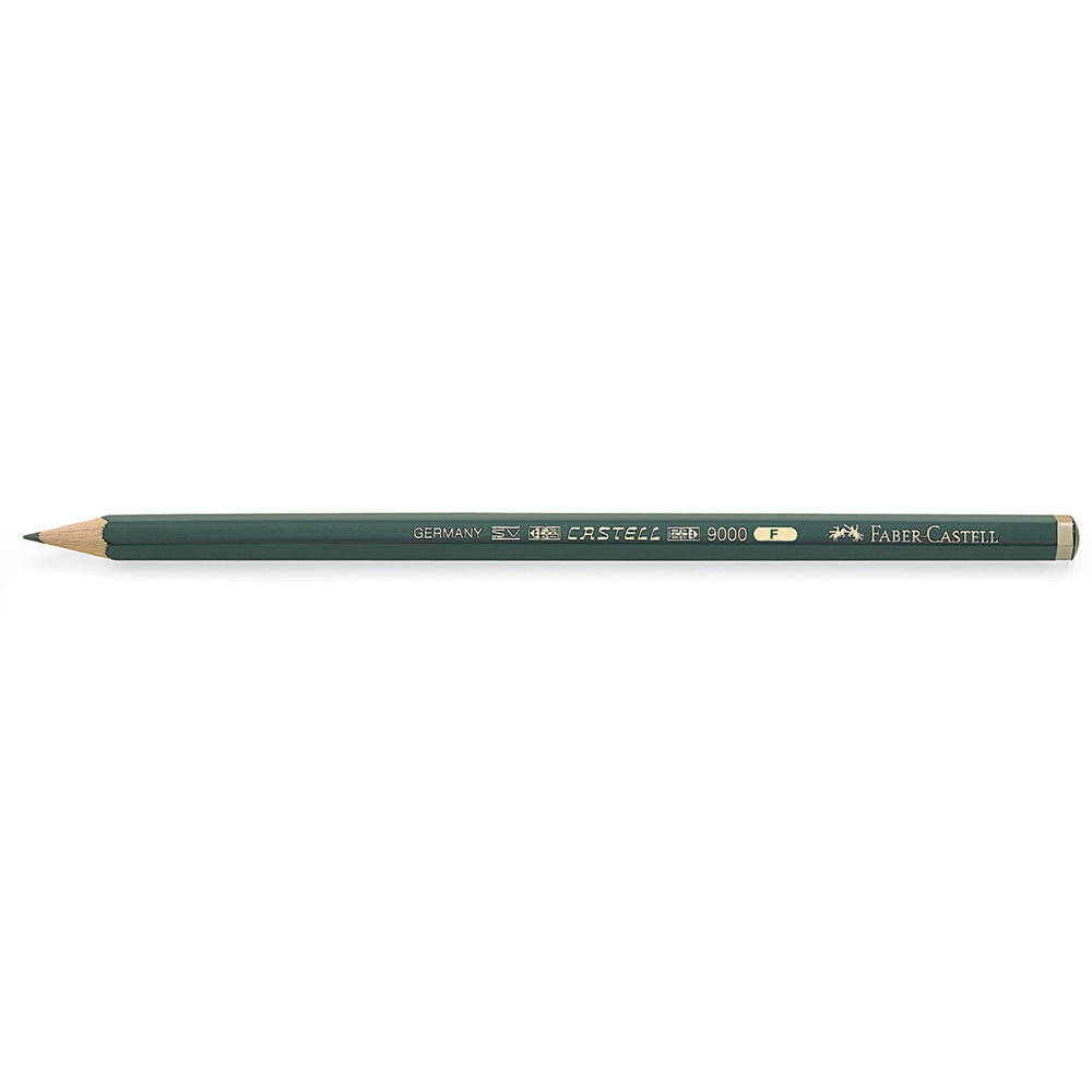 Faber-Castell Bleistift CASTELL 9000 119010 F