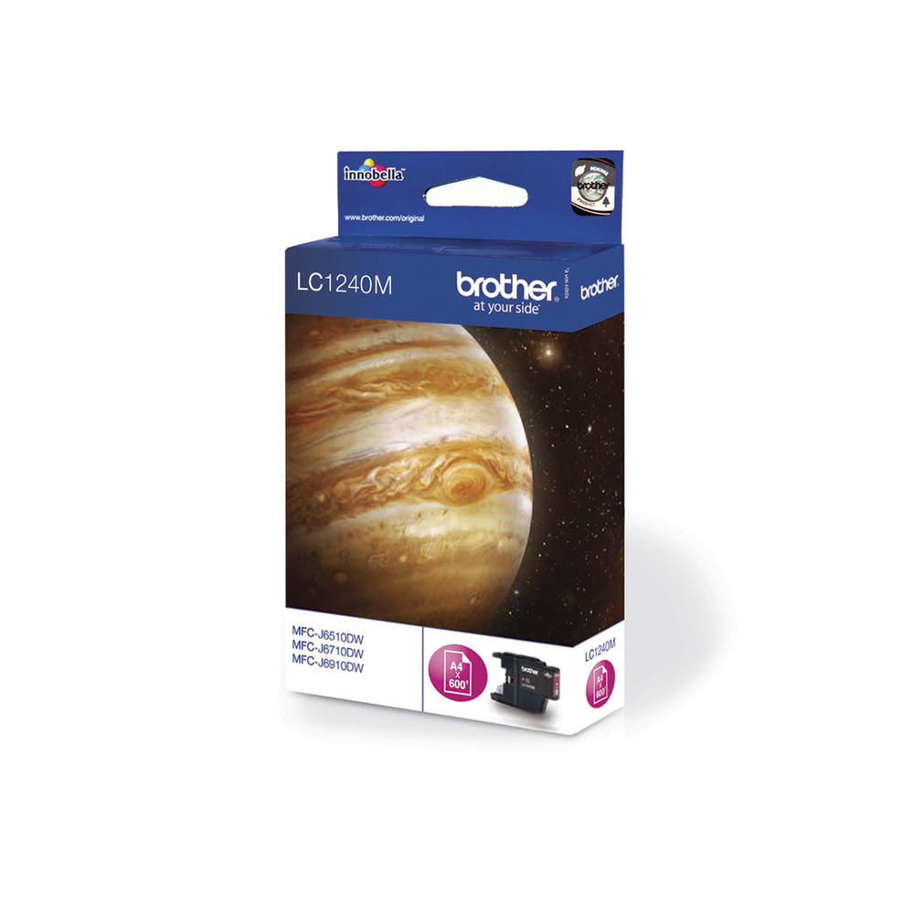 Brother Tintenpatrone LC1240M 600Seiten magenta